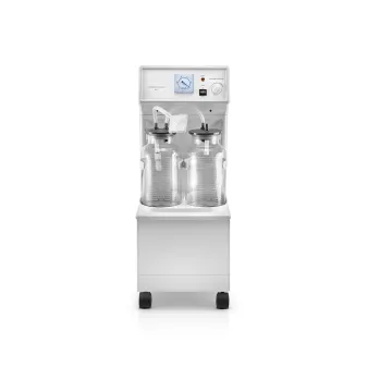 Professional Medical Devices: Double Bottle Surgical Suction Pump for Medical Suction Unit