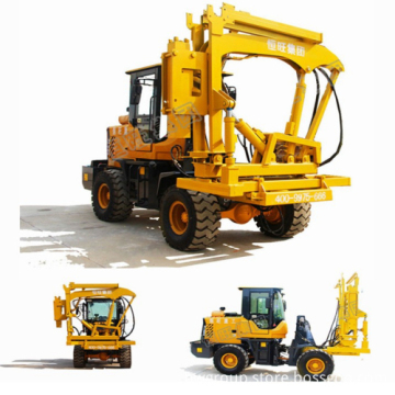 Hydraulic Pole Drivers With Multiple Mounting Options