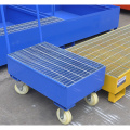 Mobile sump tray for 60/200 litre drums