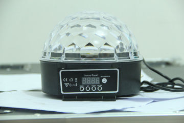 Colorful Club Crystal Ball Led Effect Light 3 W 240volt For Bar Party