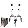 Składany deluxe 3 koła aluminiowa rollator