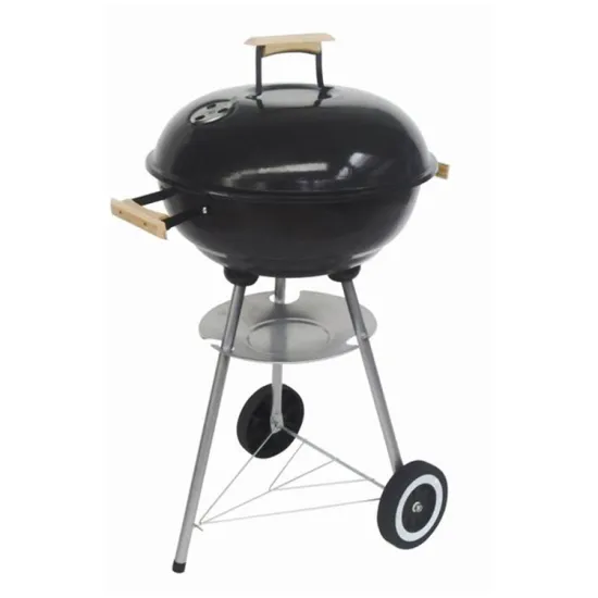 Hot Sales 17 Inch Black Camping Portable Kettle Charcoal Barbecue Bbq Grill