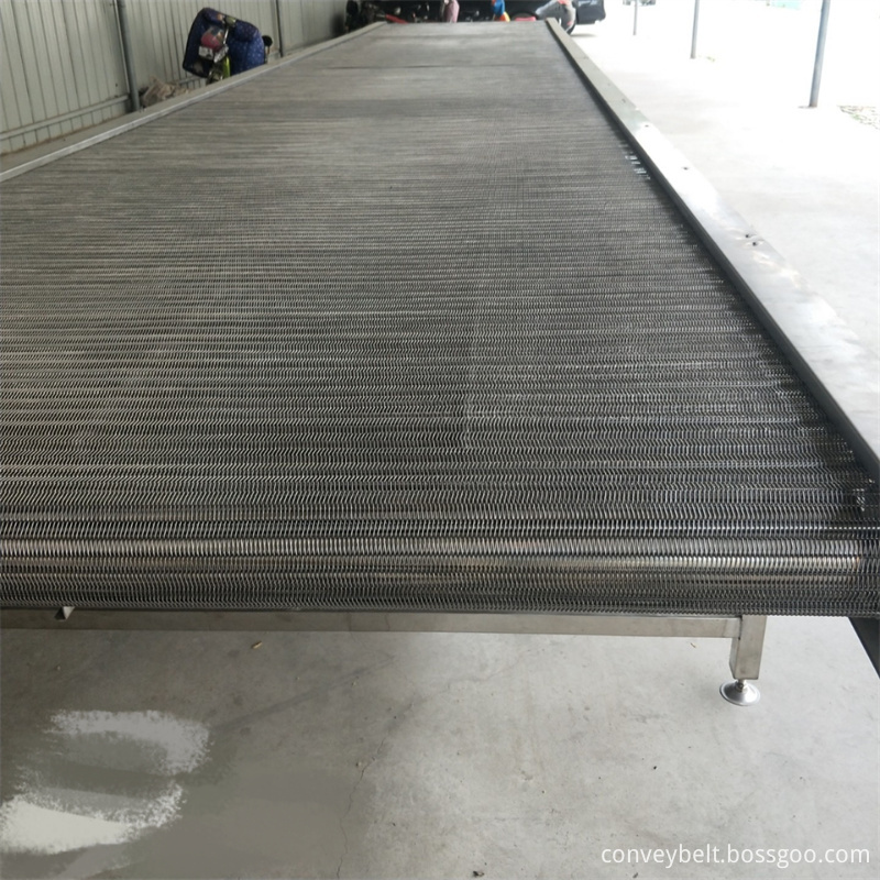 Straight Mesh Belt Conveyor