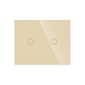 Bingoelec Wholesale 2gang 1way Touch Wall Light Switch