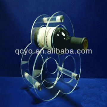 QCY-Z-J032 attractive and high quality wine bottle stopper display rack