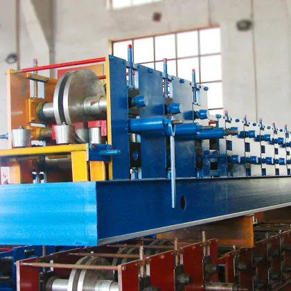 Building frame c z purlin roll forming machine