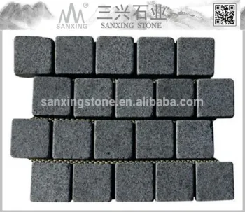 chinese cheap black basalt paving stone