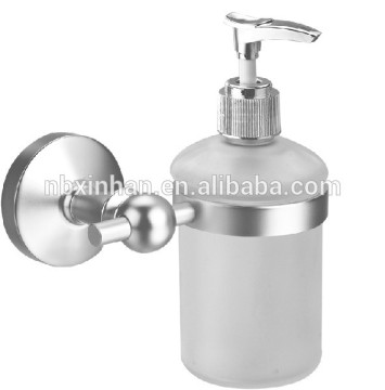 elegant design wall fitting bathroom soap dispenser with metal base