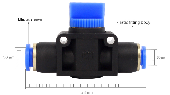 HVFF pneumtic connector dimension HVFF pneumtic connector dimension
