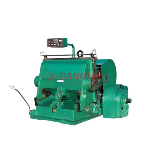 Platen flatbed cardboard die cutting machine