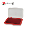 absorbent plastic stamp pad safety