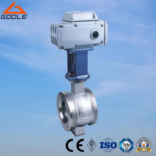 Electric V-Port Ball Valve-Regulating Type (VQ970F)