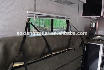 High quality Toy hauler from China/Motorcycle trailer /Motorcycle float professional manufacturer