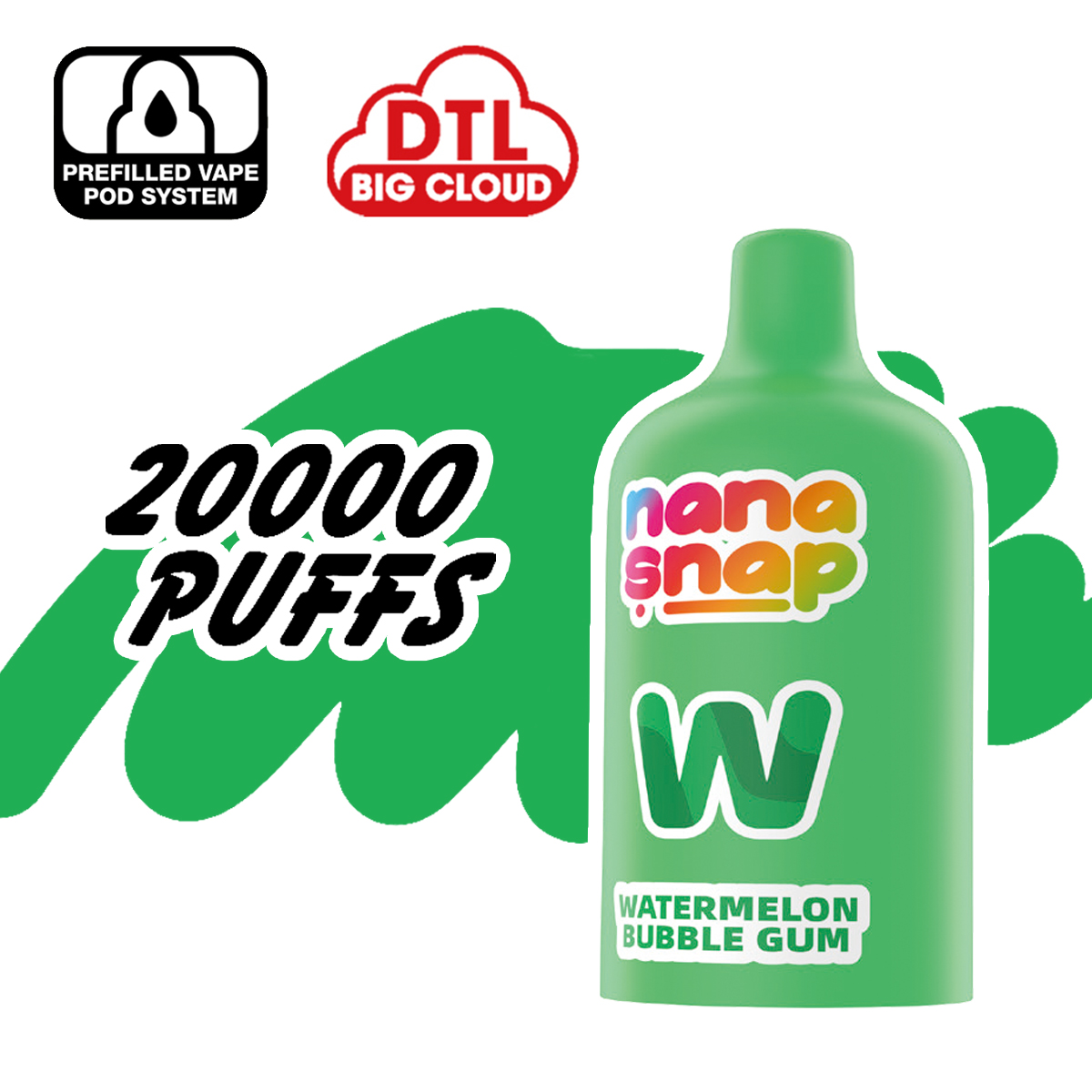 Savage Nanasnap Shisha 20K Warehouse Vape