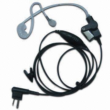 Two-way Radio Earpiece with Durable Cables and Clear Sound Performance, Comfortable to Hold