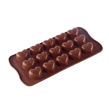 DIY Siliconen 3D Hartvorm Mold - Cake Decorating, Chocolate, Jelly Tray