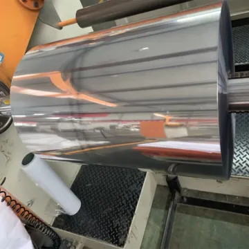 Clear PET rigid film for dried fruit packaging boxes
