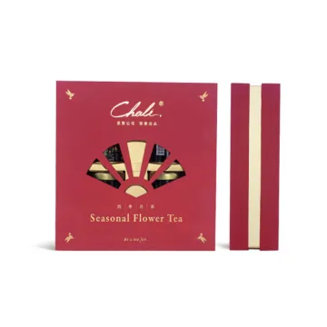 Customized Luxury Red Cardboard Paper Tea Gift Box