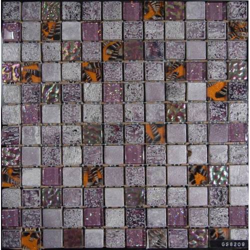 Colorful Glass Stone Mixed Mosaic Tile