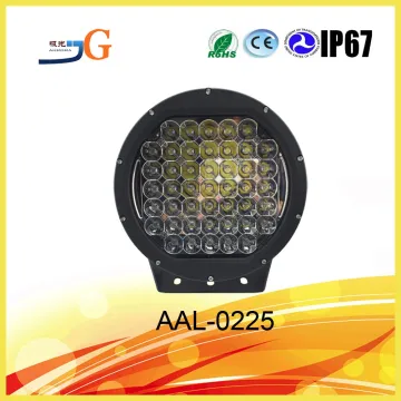Truck Parts 9Inch 225W Black And Red Led Work Light Auto Led Working Light