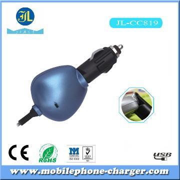 2013 new Car Charger for Iphone /Ipad  with 5v, 500ma to 1000ma