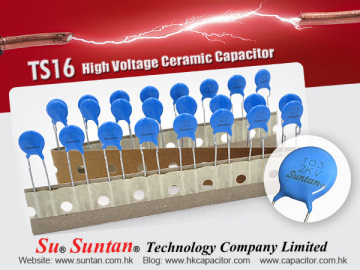 Suntan High Voltage Ceramic Capacitor Ammo Packing - TS16