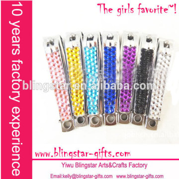 beaded crystal nail clippers