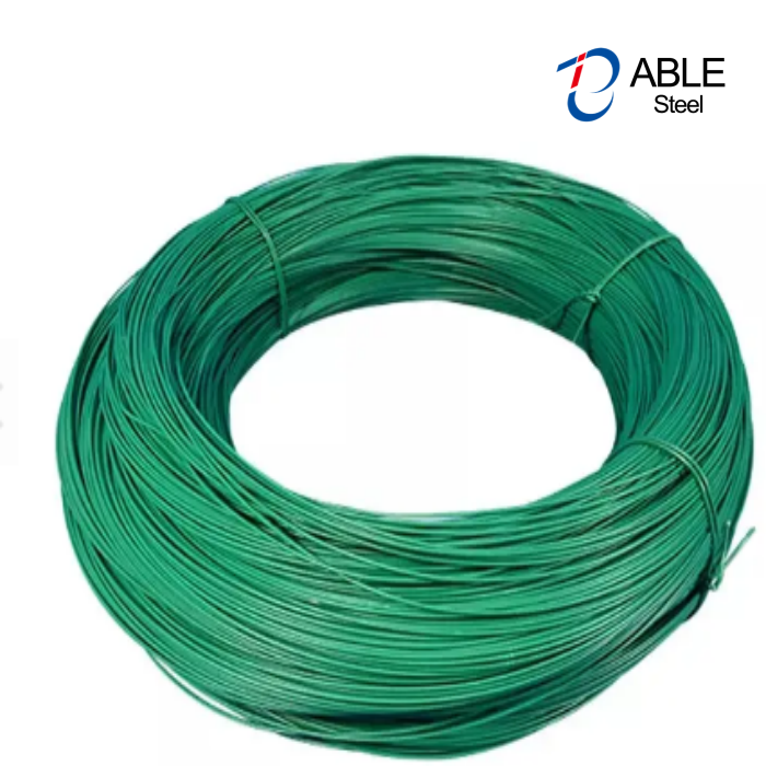 Durable and soft PVC coated wire