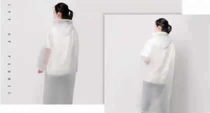 Adult Long Jacket Style Safety Raincoat