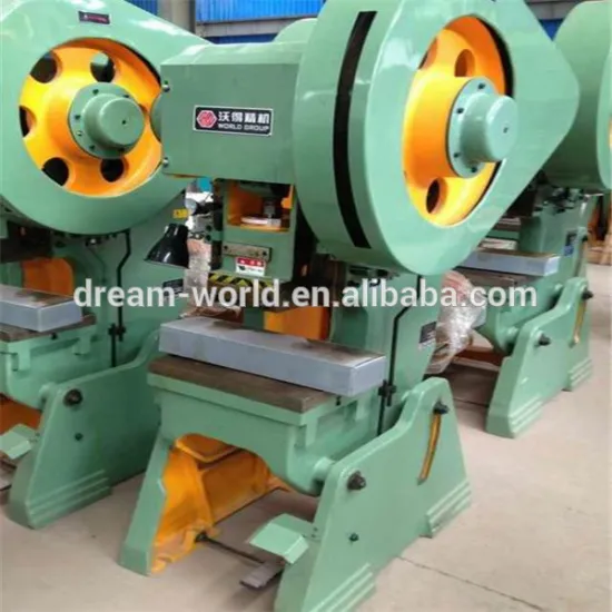 aluminum plate sheet punching machine C-frame Punch Press Machine