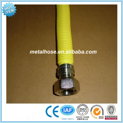 Retractable natural gas hose with connection/joint,gas pipe fittings