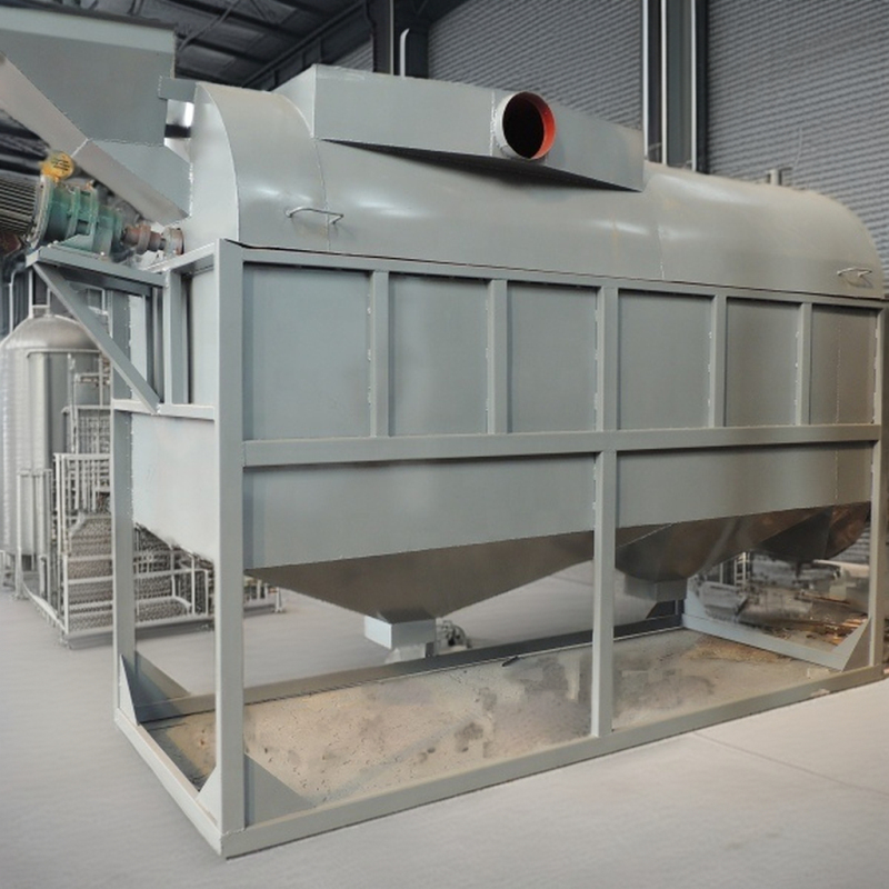 Efficient Composting Soil Separation Equipment Rotary Vibrating Centrifuge Sieve for Compost Rotary Sieve
