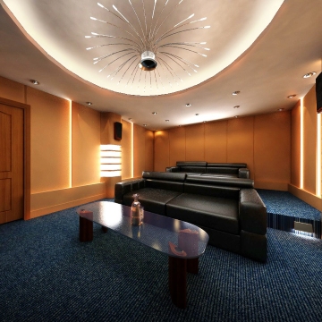 Custom Cinema Room Wall-to-Wall Carpets | Woven Axminster Carpet