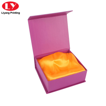 Purple Color Gift Jewelry Box Packaging