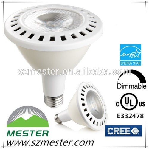 17w e26 2700k 3000k 40000k 5000k high lumen output led par 38 light