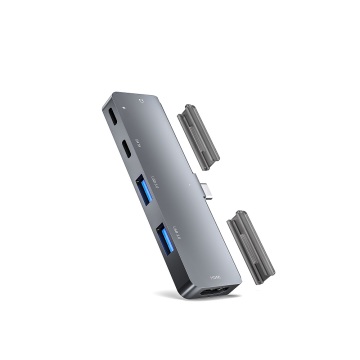 7 Ports USB Typ C 3.0 Hub -Splitteradapter für iPad