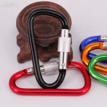 Baichaoli 6# D Aluminum Alloy Lock Carabiner Hook