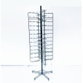 fashion display floor stand with advertising back panel