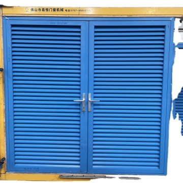 Aluminum Automatic Blind Casement Door