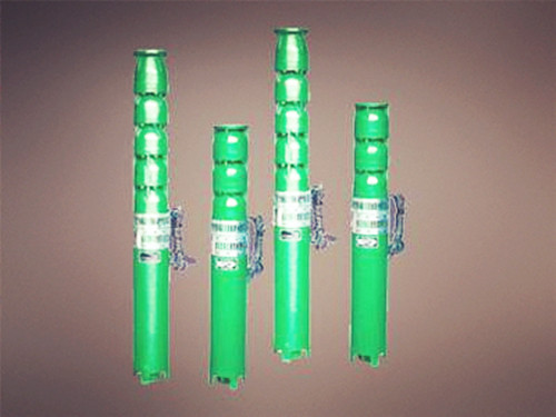 Blade wheel type single stage submersible pump