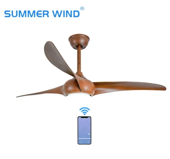 Smart ceiling fan controlled by WiFi
