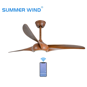 Smart ceiling fan controlled by WiFi