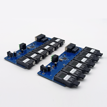 6F2E 10/100m mod Single Fiber Switch Converter Media