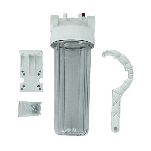 10 Inches Water Filter Jug with Plastic Carbon Filter