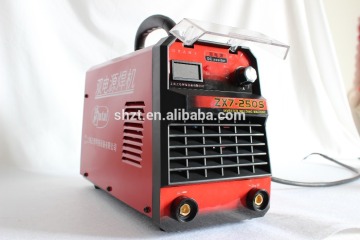 portable 220V/380V dual voltage dc mma inverter arc welding machine price ZX7-250S