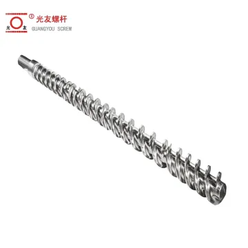 Nitriding Hardened Alloy Single Screw for Pipe Production Line