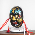 Máscaras Nuo Opera pintadas com cores personalizadas
