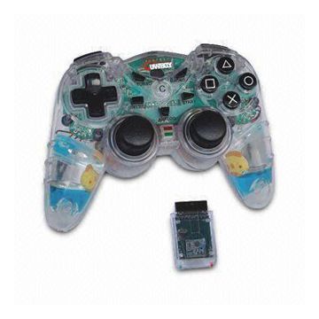 Wireless Joypad with Water, Vibration Function, Suitable for Sony PS2