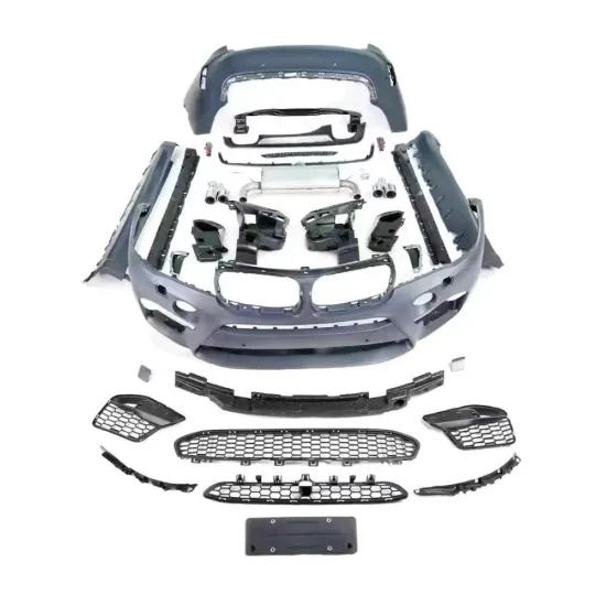 BMW X6 F16 2014-2019 Car Body Kit - X6M Style with Front & Rear Bumper, Grille, Side Skirt