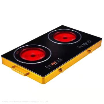 Caldo Sale a casa Usa 2200w Burner a doppio bruciatore Cooker induzione in ceramica